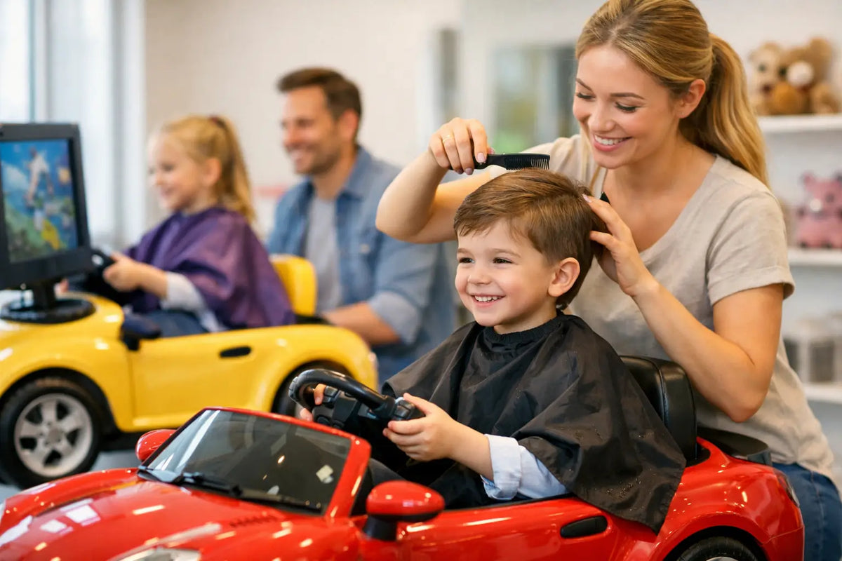 Cómo preparar a niños para corte sin complicarlo