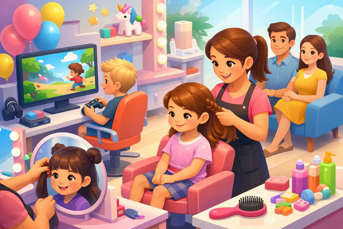 Mejores peinados para fiestas infantiles