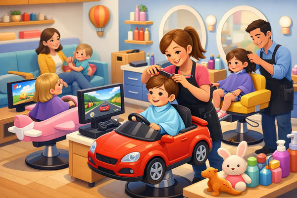 ¿Qué edad recomienda una peluquería infantil?