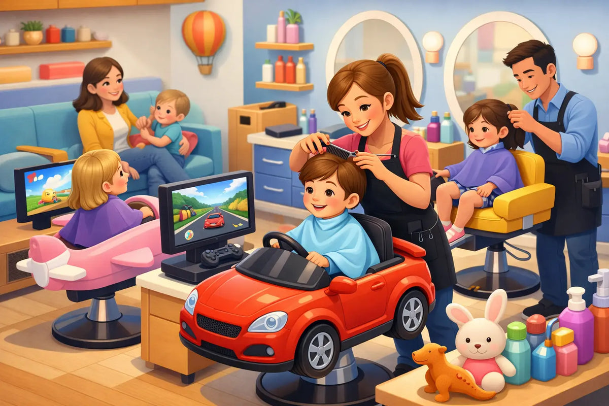 ¿Qué edad recomienda una peluquería infantil?