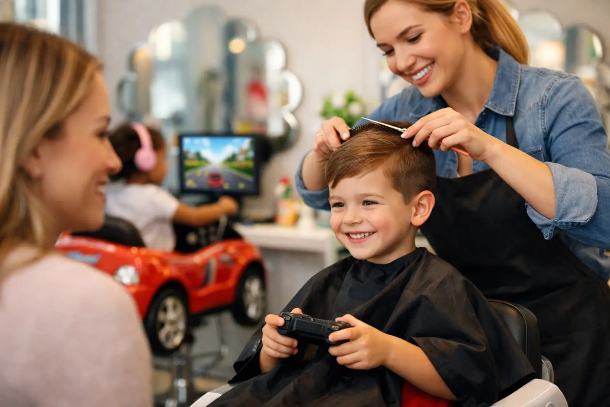 Guía para corte sin estrés en niños