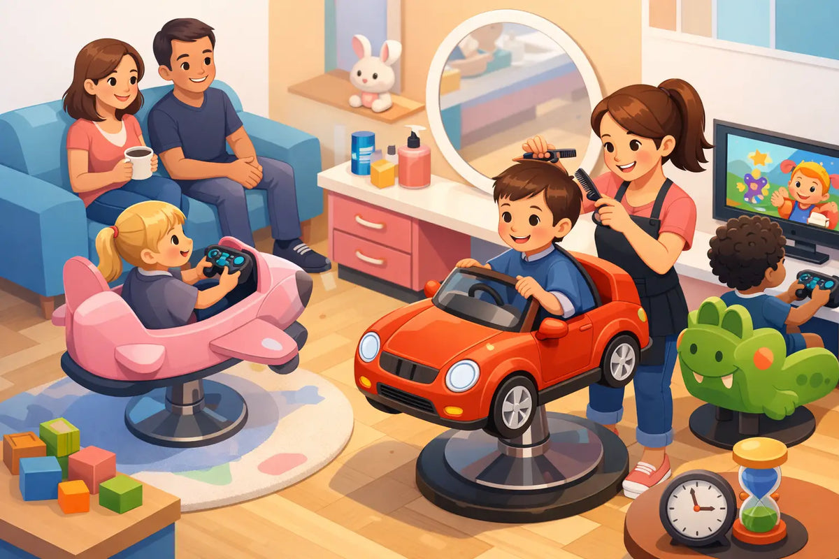 ¿Cuánto dura una cita infantil de peluquería?