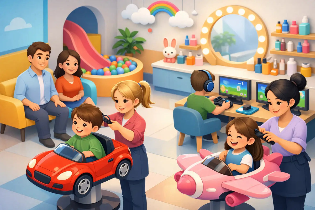Salon infantil por cita: una mejor experiencia