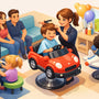 Experiencia real de primer corte infantil