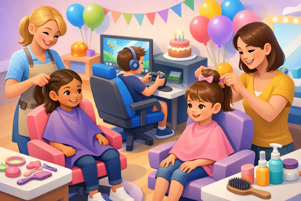 Guía de peinados para cumpleaños infantiles