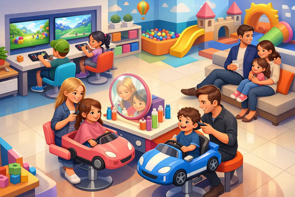 Qué incluye una cita infantil en Lucky Kidz
