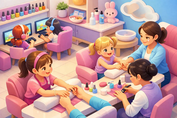 ¿Es seguro el manicure para niñas?