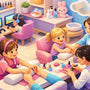 ¿Es seguro el manicure para niñas?