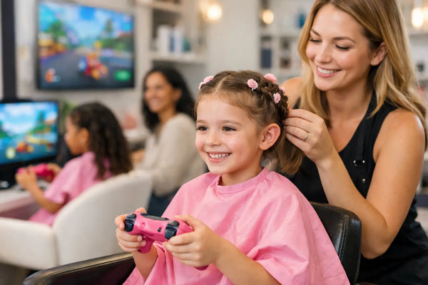 Peinados para niñas en salón que sí disfrutan
