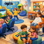 Salón infantil con videojuegos: qué buscar
