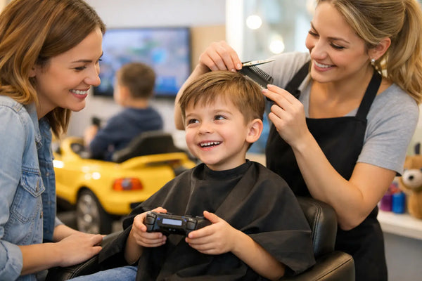 Cómo preparar a mi hijo para la peluquería