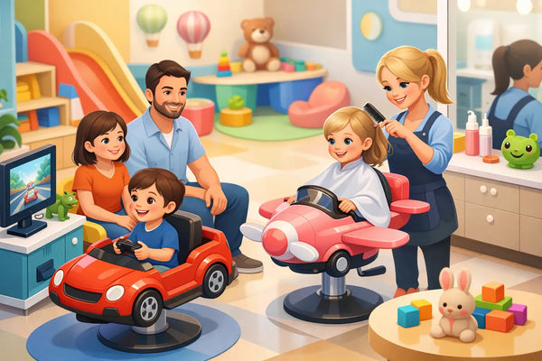 Beneficios de una peluquería infantil bien pensada