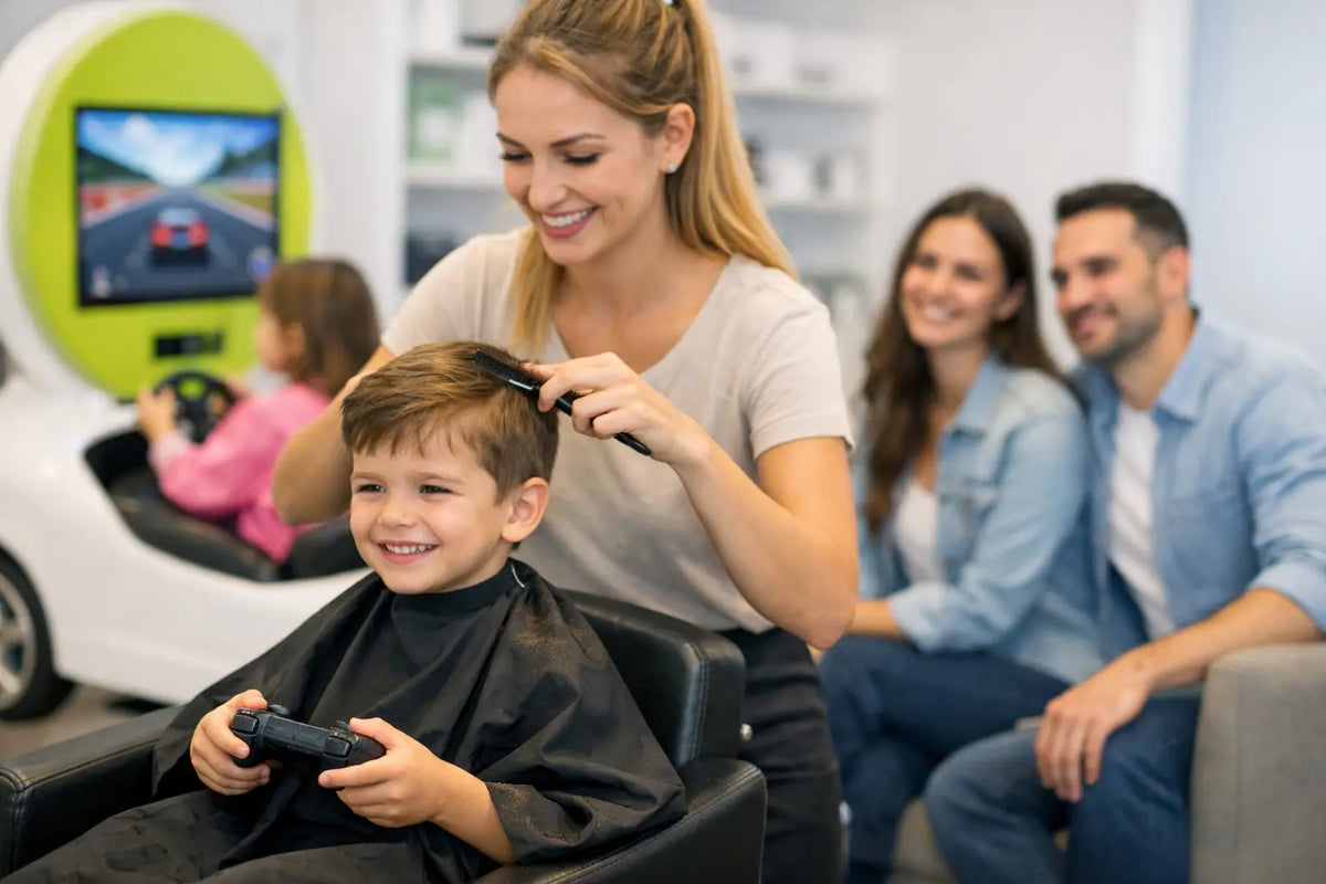 Cómo reservar corte infantil online