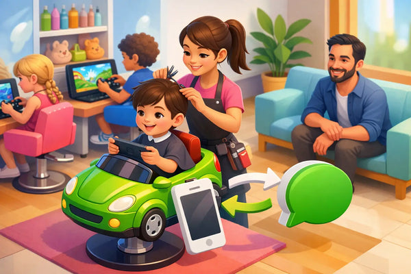 Peluqueria infantil con WhatsApp sin complicaciones