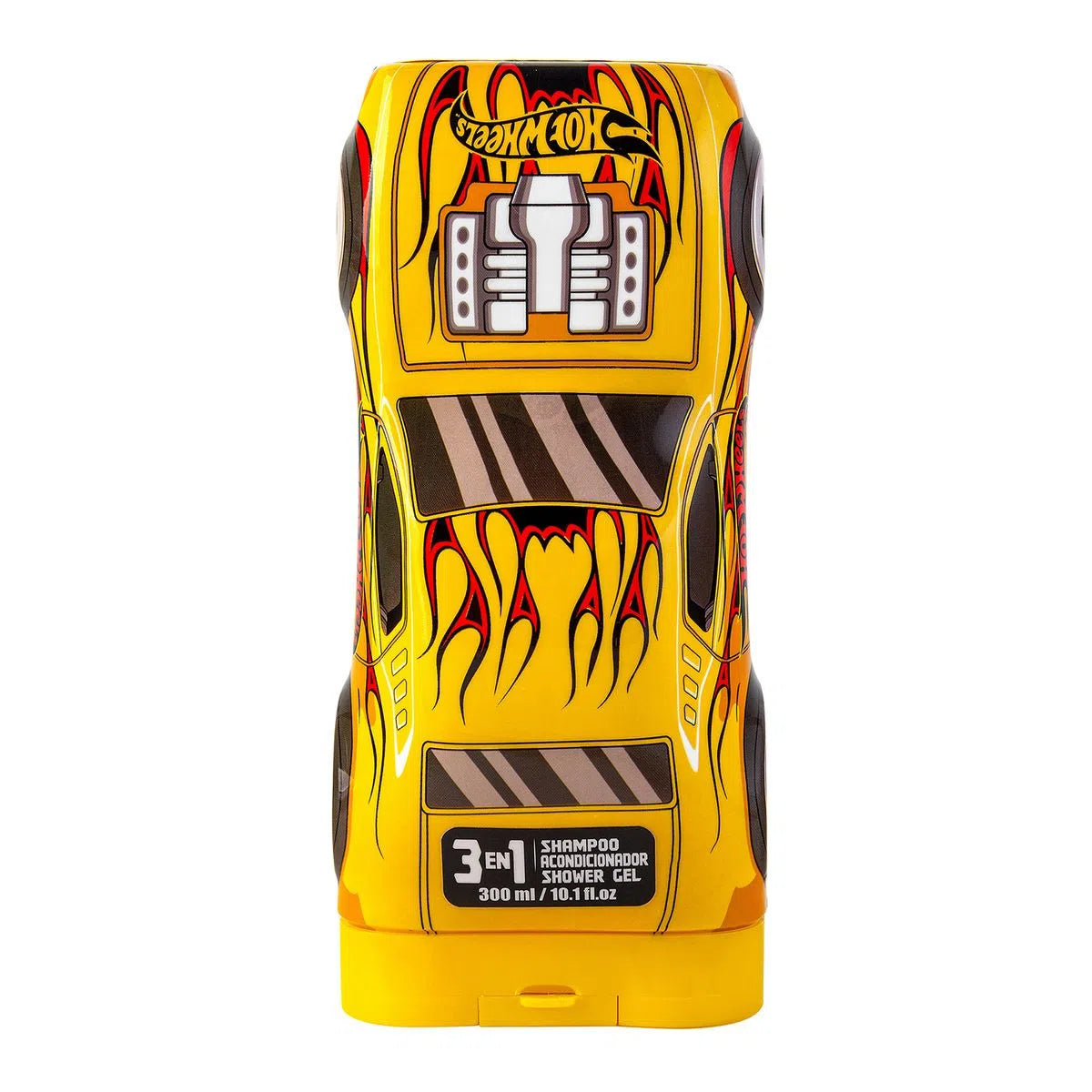 Shampoo Hotwheels 300ml 3 en 1  - Amarillo